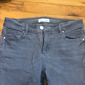 Loft gray jeans